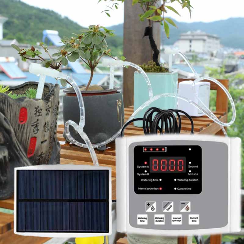 Smart Garden System - 자동 태양광 점적 관개 장치 이중