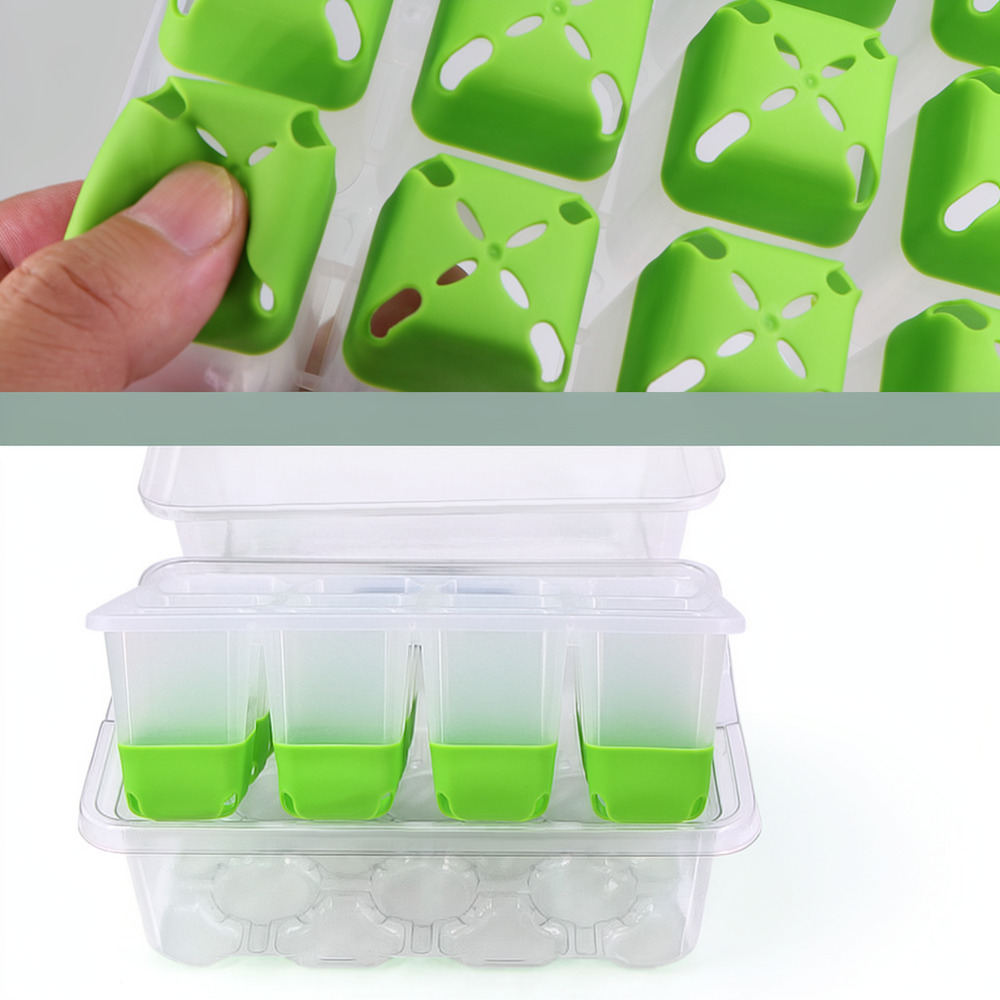 Indoor Garden Kit - 재사용 가능한 실리콘 재배 상자, 식물
