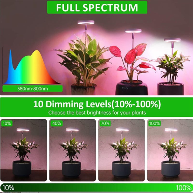 FYBL LED 식물 생장용 조명, 실내 식물 및 수경 - Plant Grow Light Full Spectrum 리뷰 및 가격