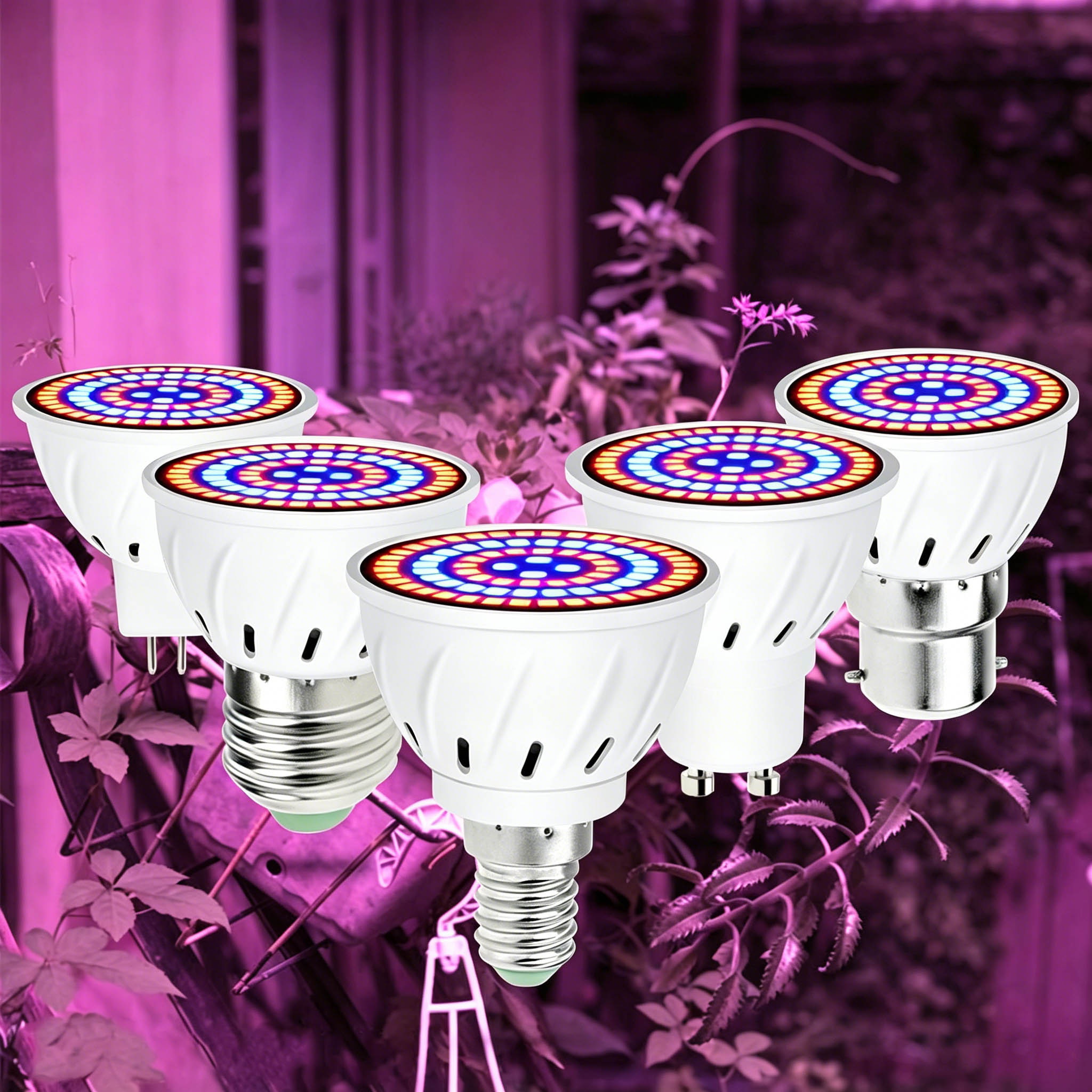 성장등 E27 풀 스펙트럼 LED 식물 전구 GU10  - Plant Grow Light Full Spectrum 리뷰 및 가격