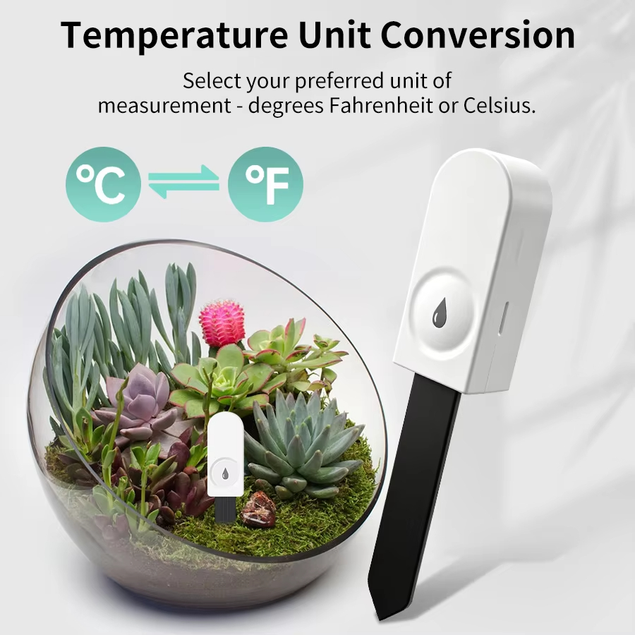 Zigbee 3.0 식물 모니터 토양 수분 공기 온도  - Plant Monitor 리뷰 및 가격